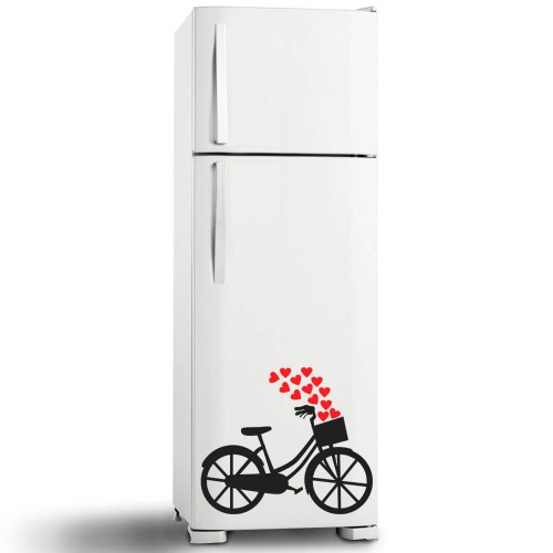 Adesivo de parede Adesivo de Geladeira Bicicleta