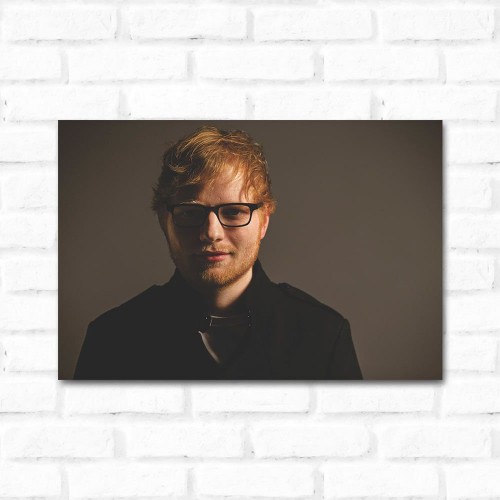 Adesivo de parede Placa Decorativa Ed Sheeran 3