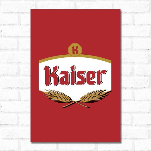 Adesivo de parede Placa Decorativa Kaiser