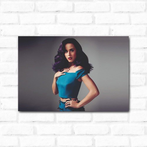 Adesivo de parede Placa Decorativa Katy Perry 2