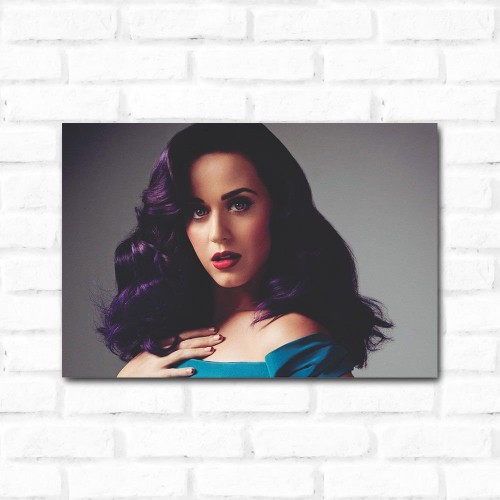 Adesivo de parede Placa Decorativa Katy Perry 3