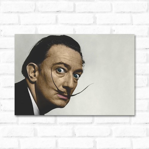Adesivo de parede Placa Decorativa Salvador Dalí