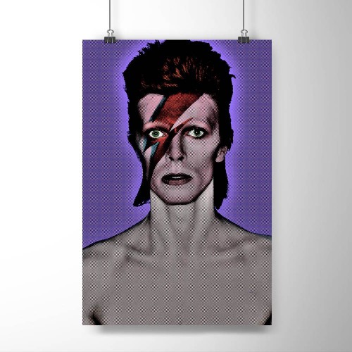 Adesivo de parede Poster David Bowie