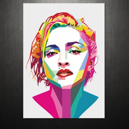 Adesivo de parede Poster Madonna