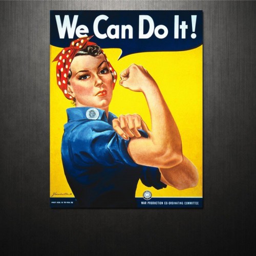 Adesivo de parede Poster We Can do It