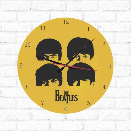 Adesivo de parede Relógio Beatles