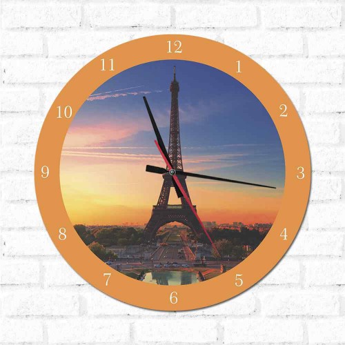 Adesivo de parede Relógio Paris