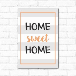 Placa Decorativa Home Sweet Home