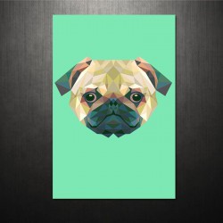 Poster Triangle dog