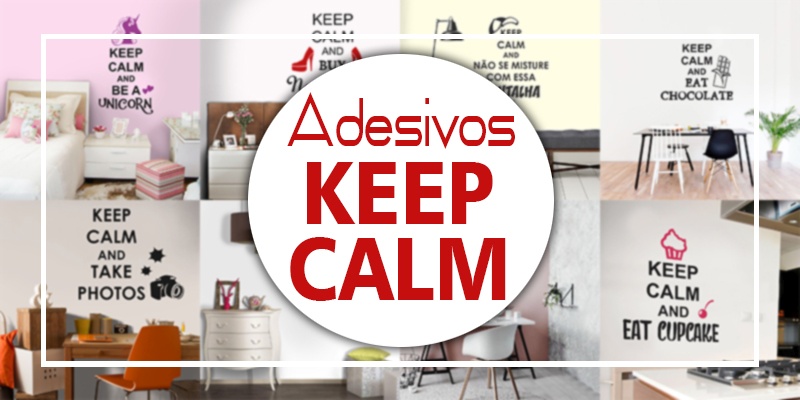 Adesivos Keep Calm